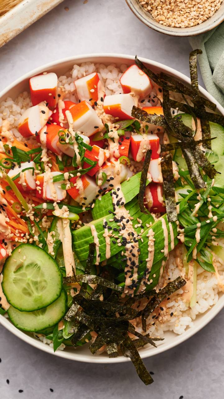 Easy Sushi Bowls Build Your Own