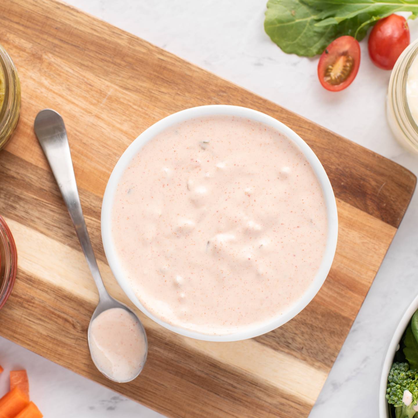 Healthy Thousand Island Dressing - Slender Kitchen Healthy Thousand Island Dressing - Slender Kitchen