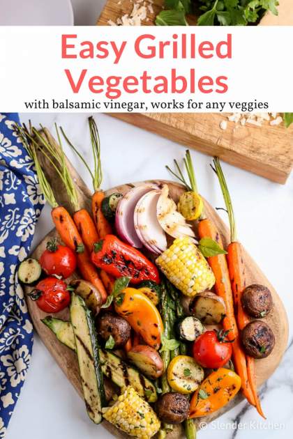 Easy Grilled Vegetables - Slender Kitchen