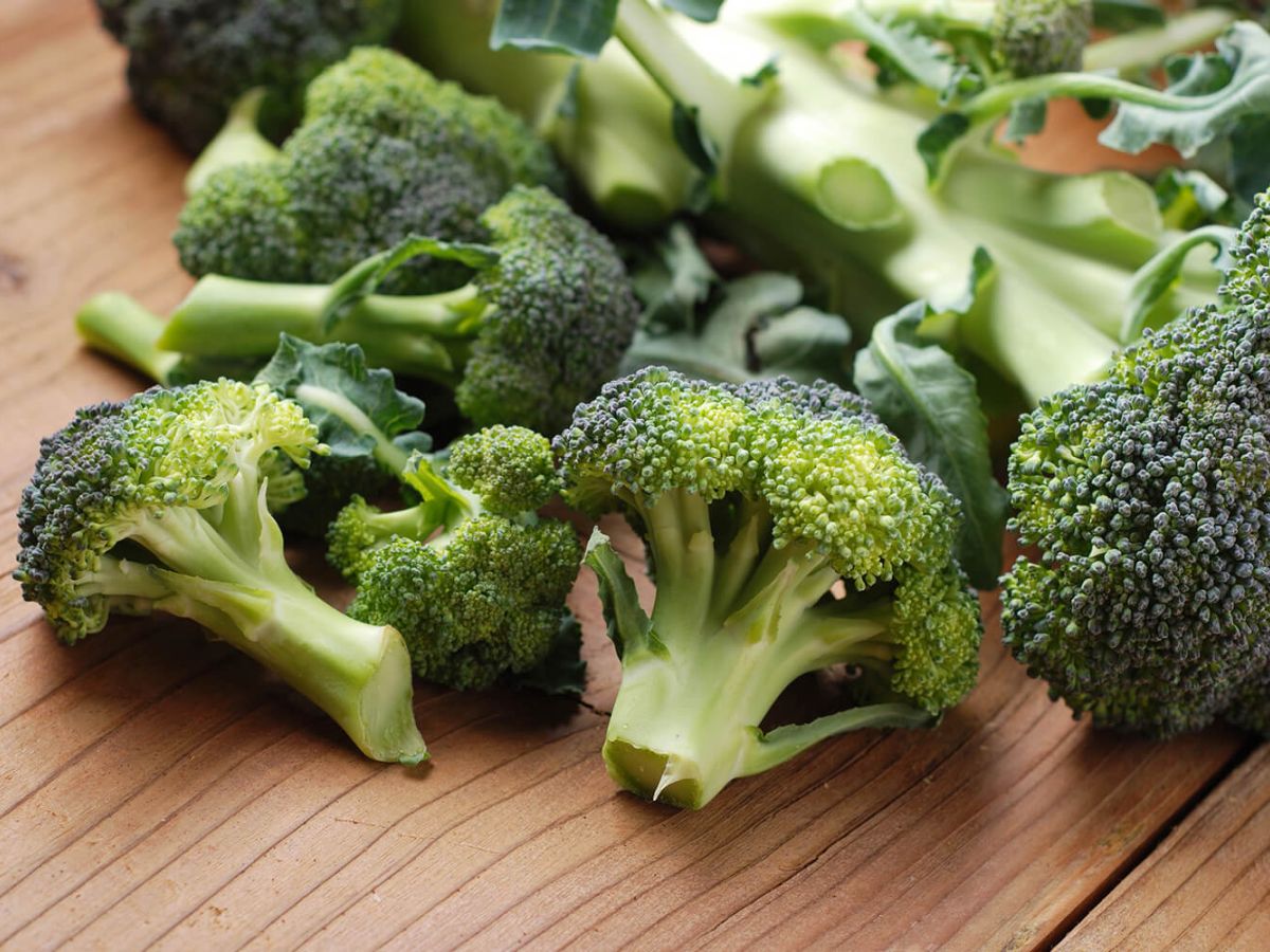 Fresh green broccoli