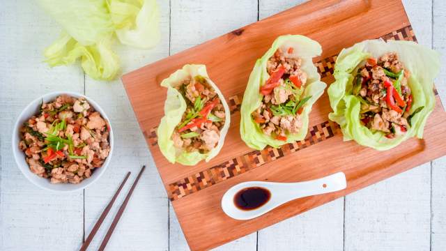 Chicken Lettuce Wraps Chicken Lettuce Wraps