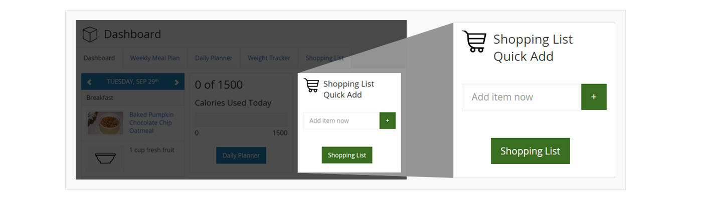 Add Shopping List Item